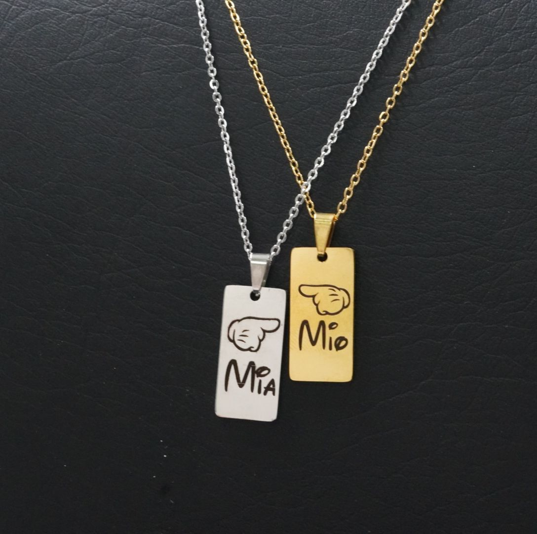 Miniatura 4 de JUEGUITO PAREJA MIO MIA PLACA GRANDE D-P